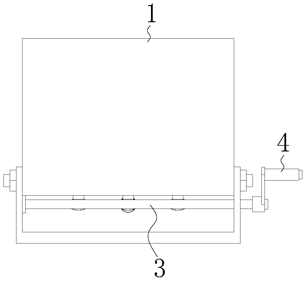 House supporting beam structure