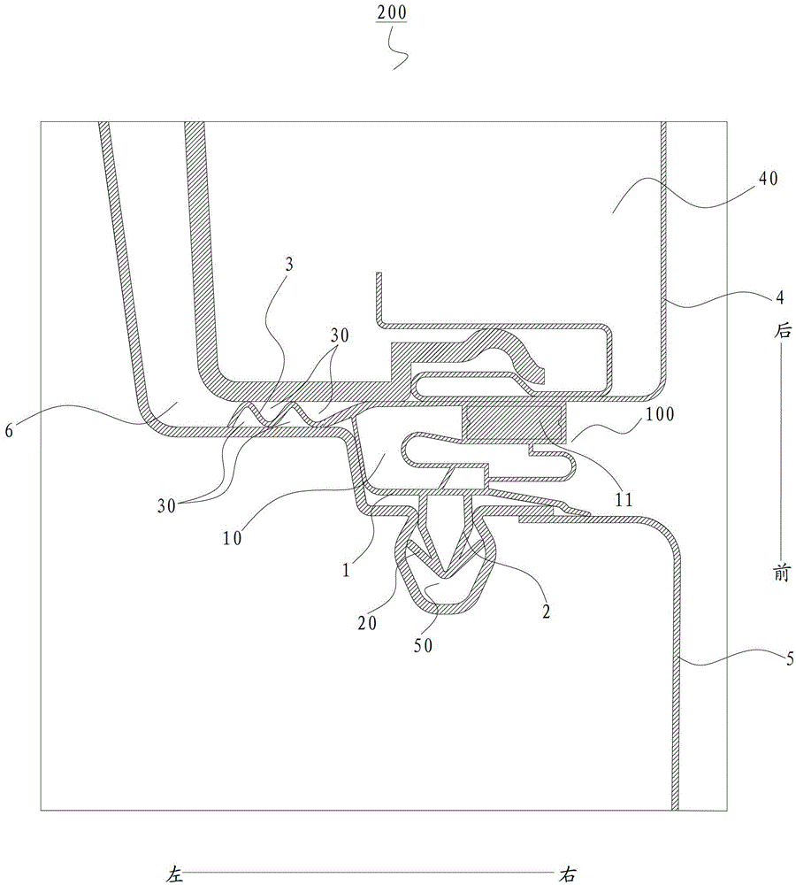 Refrigerator and door seal strip thereof