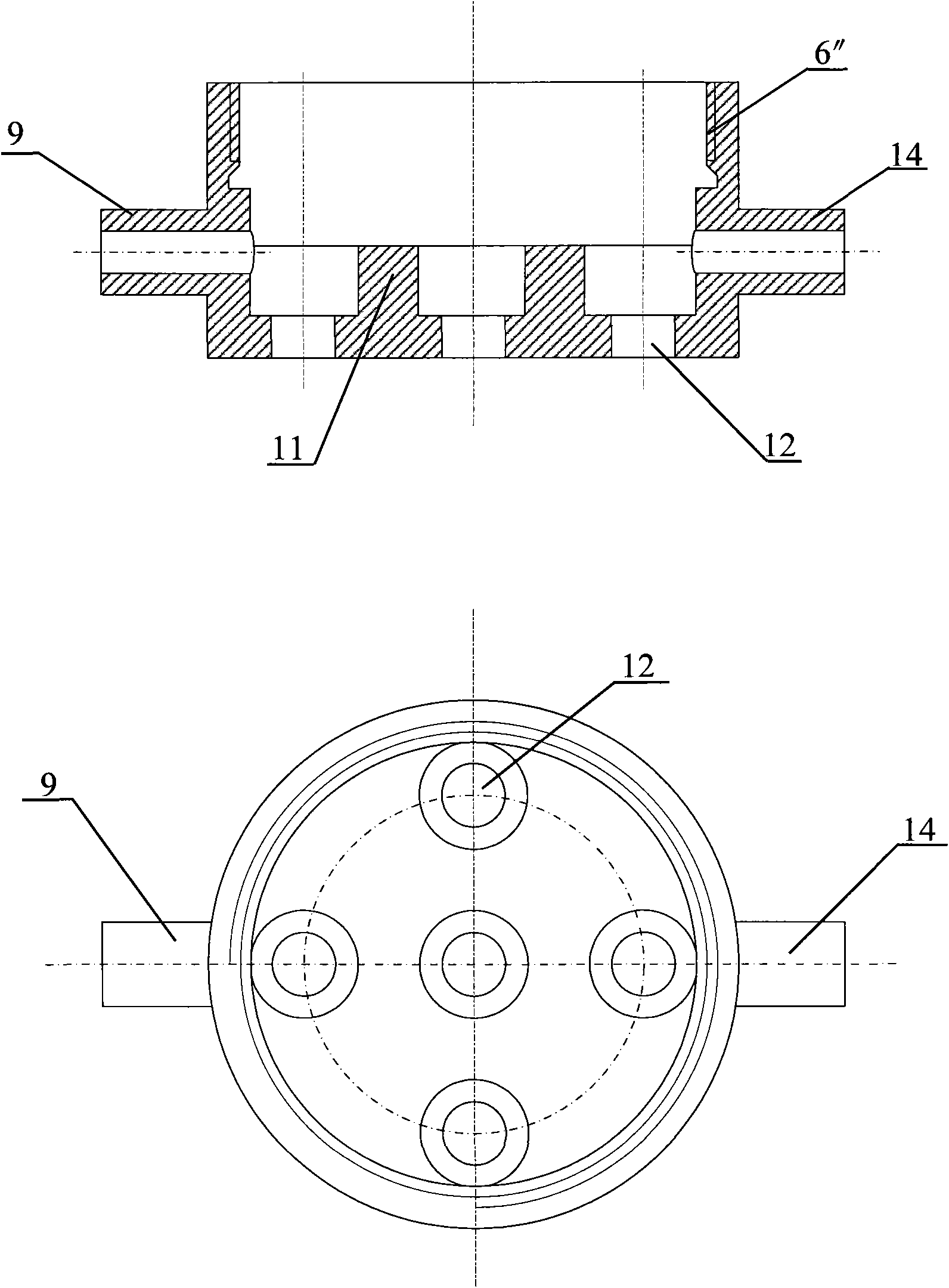 Ball dropper used for drop ball forming of oxide