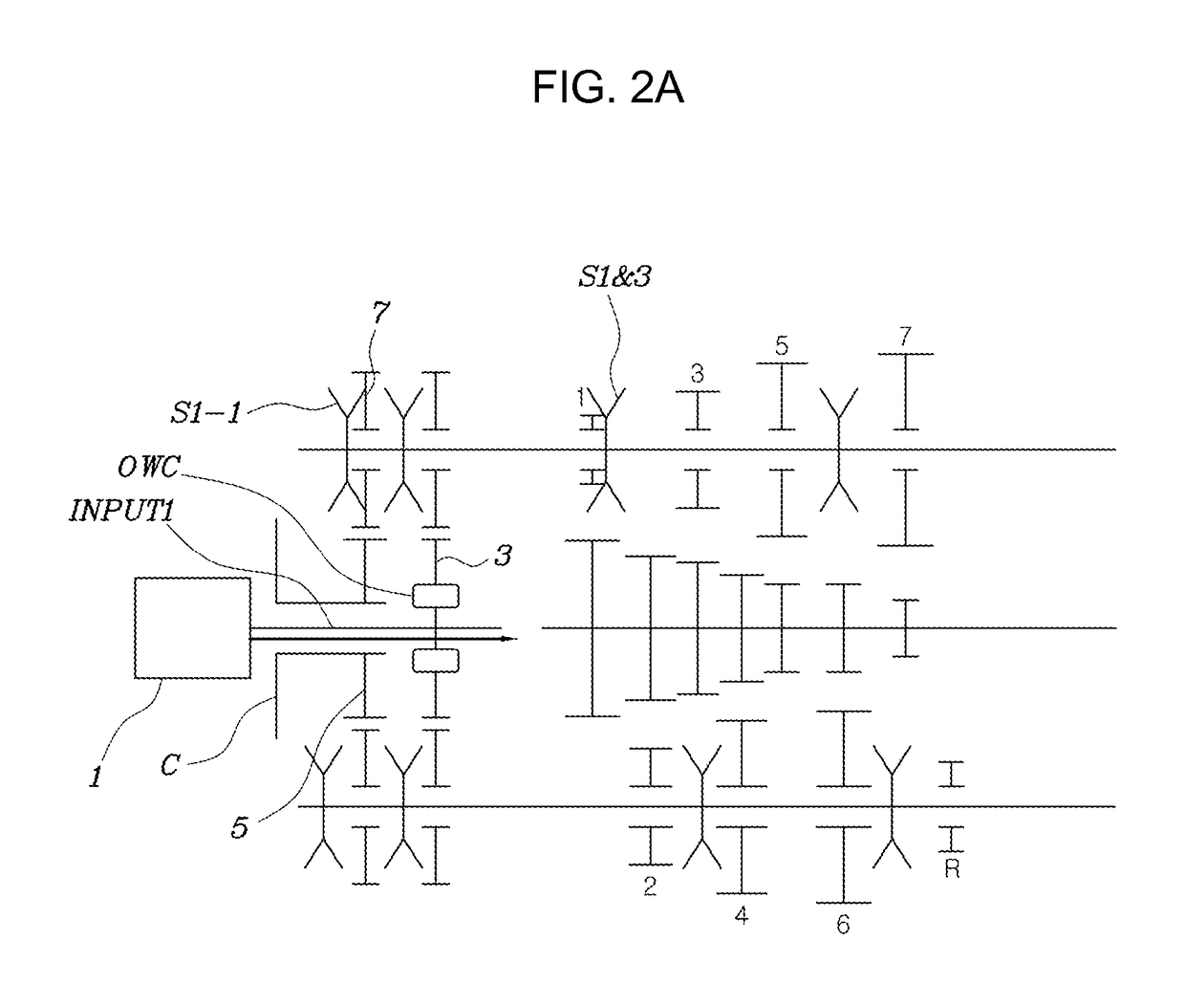 Transmission for vehicle