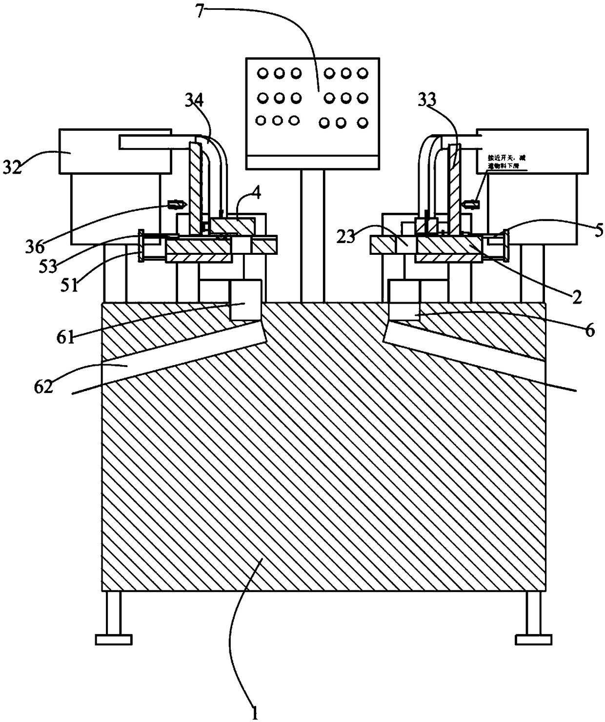 Torque nut riveting device