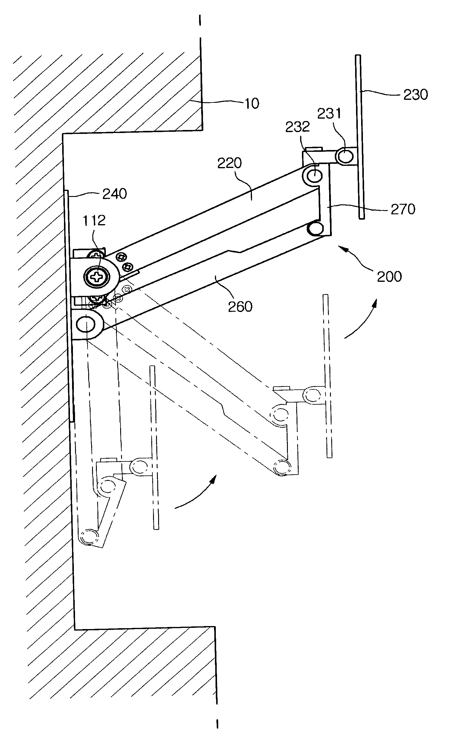 Refrigerator and display device guiding apparatus of the same