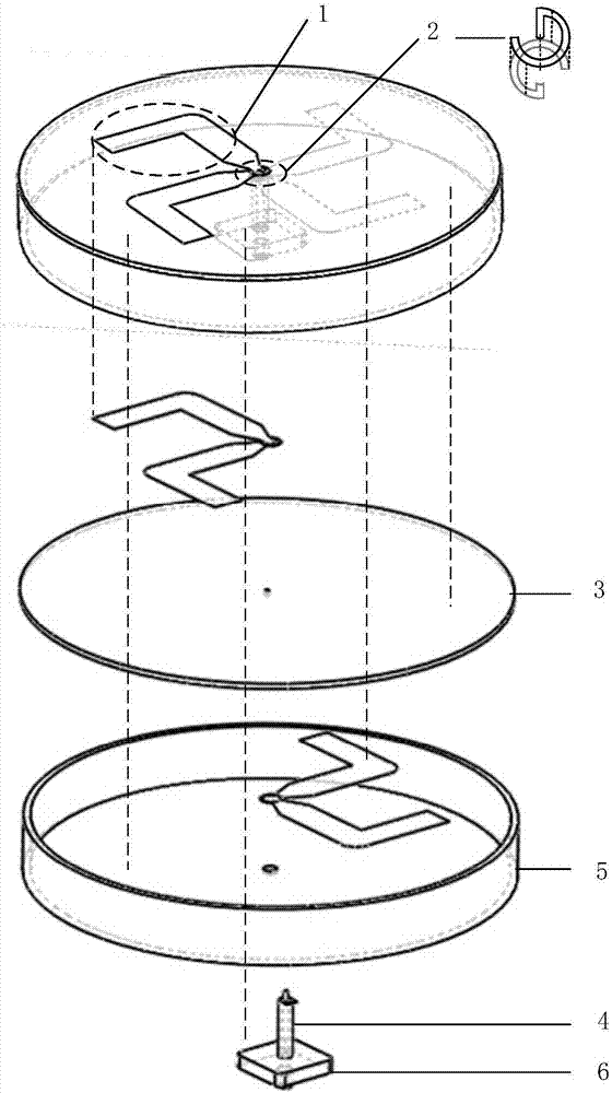 High-gain dual-mode broadband circularly polarized antenna