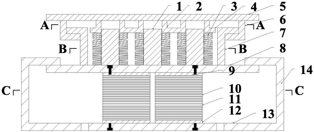 Pulling-resistance three-dimensional composite shock insulation support