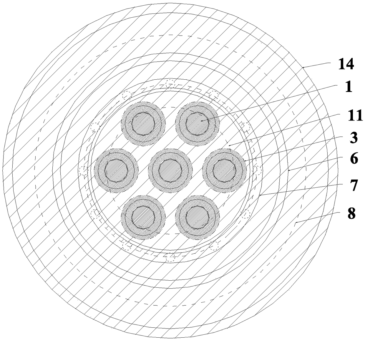 Pulling-resistance three-dimensional composite shock insulation support