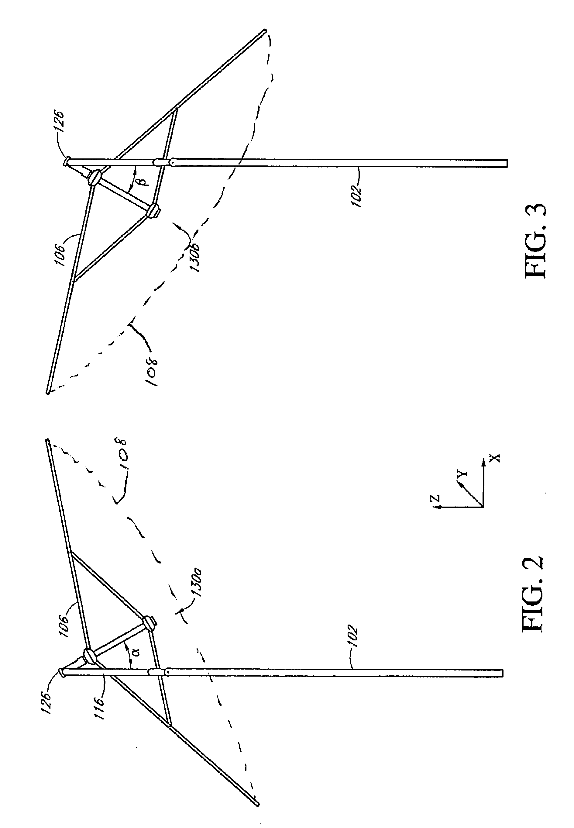 Umbrella assembly with tilt adjustment