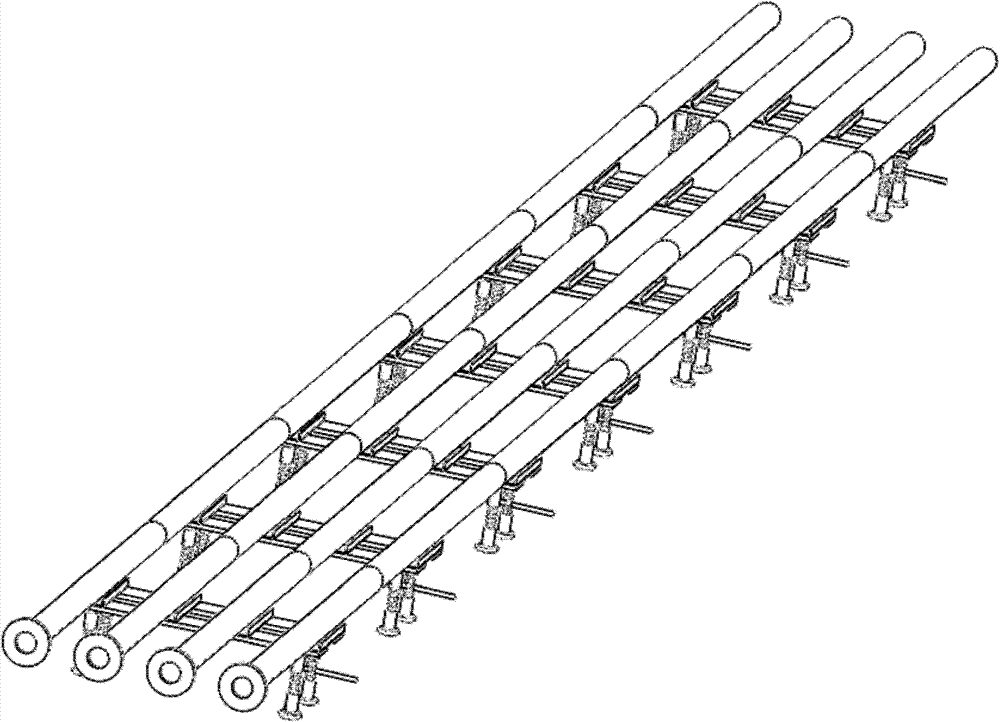 Method and device for testing frictional drag coefficient of inner wall of pipeline