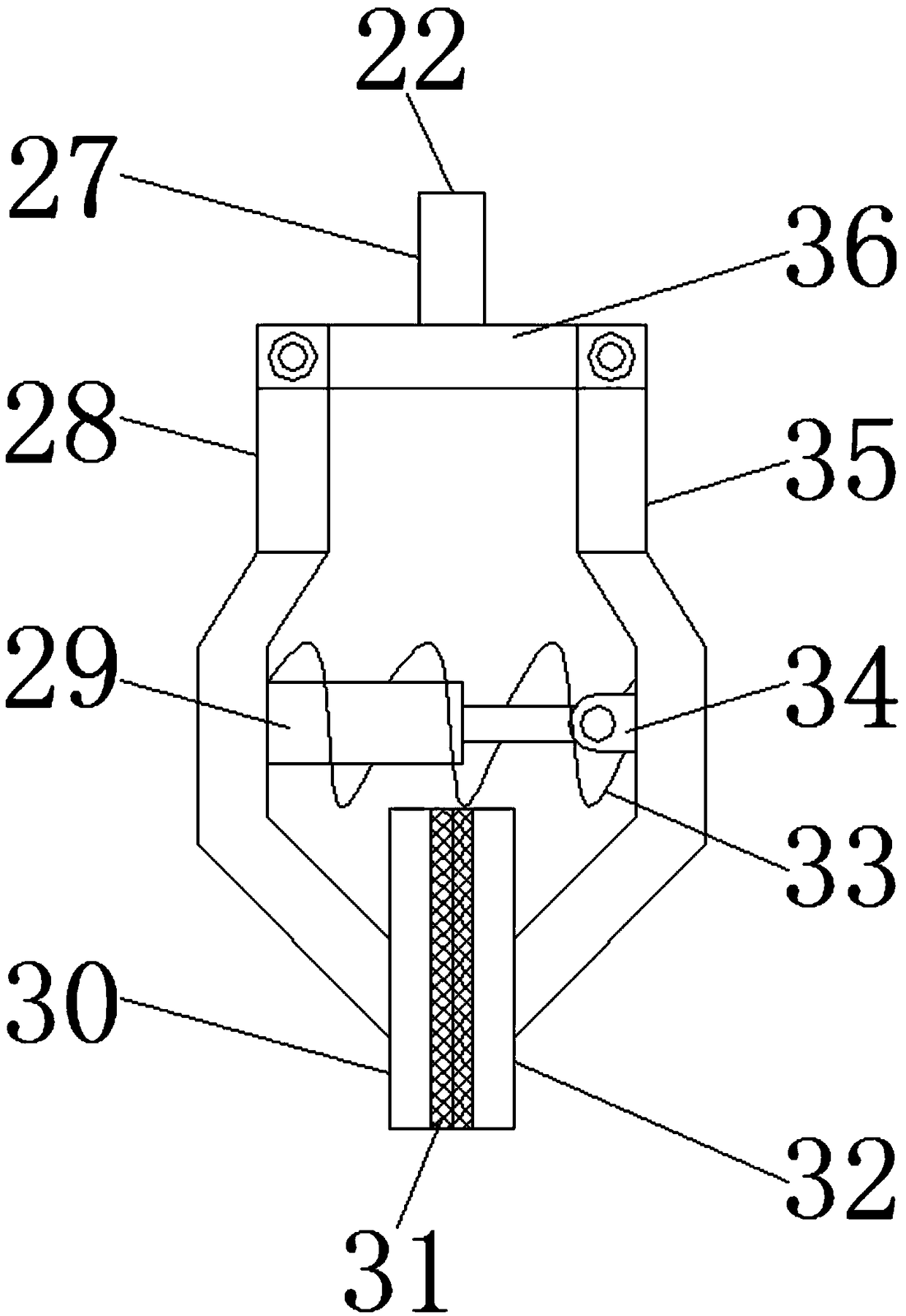 Manufacturing manipulator with automatic clamping and placing functions