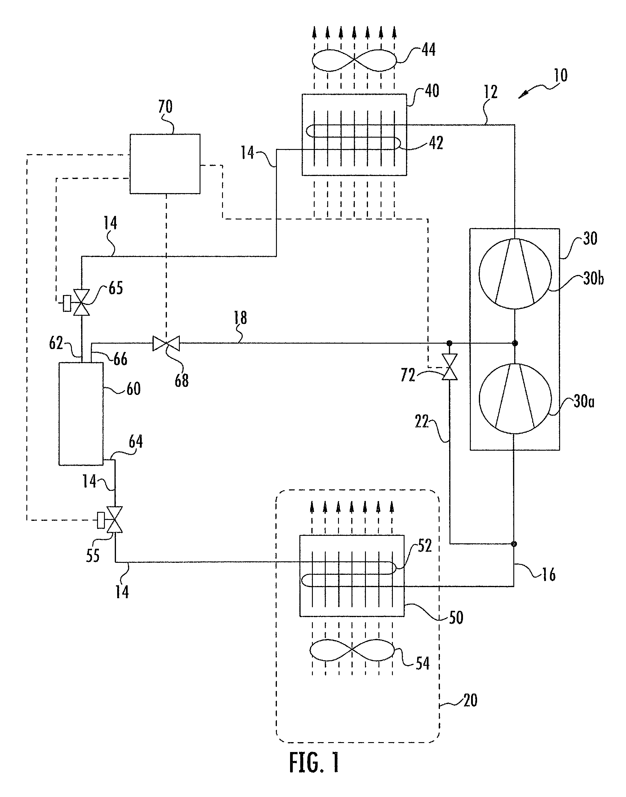 Liquid vapor phase separation apparatus