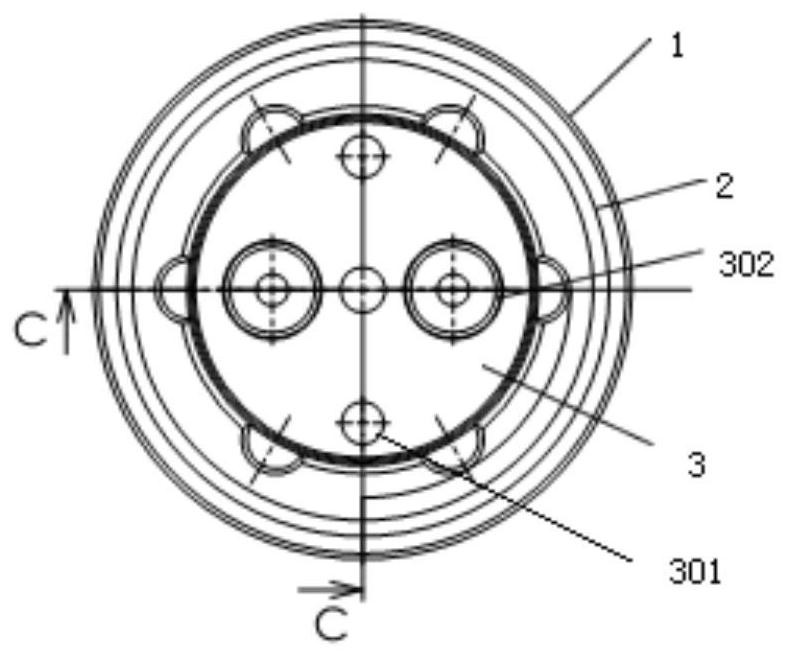 Spinning assembly for polyester fibers and assembling device and method thereof