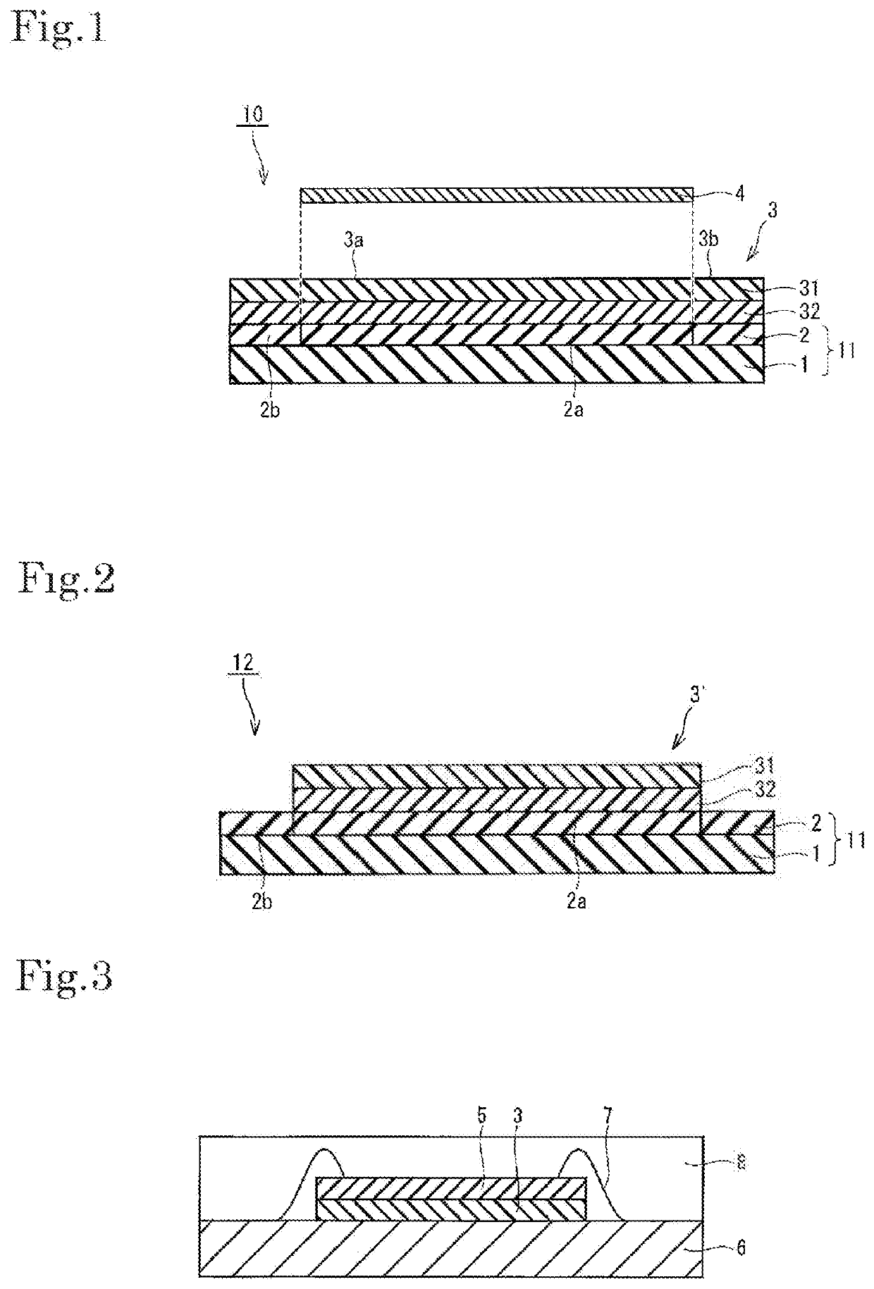 Sheet for heat bonding and sheet for heat bonding having dicing tape