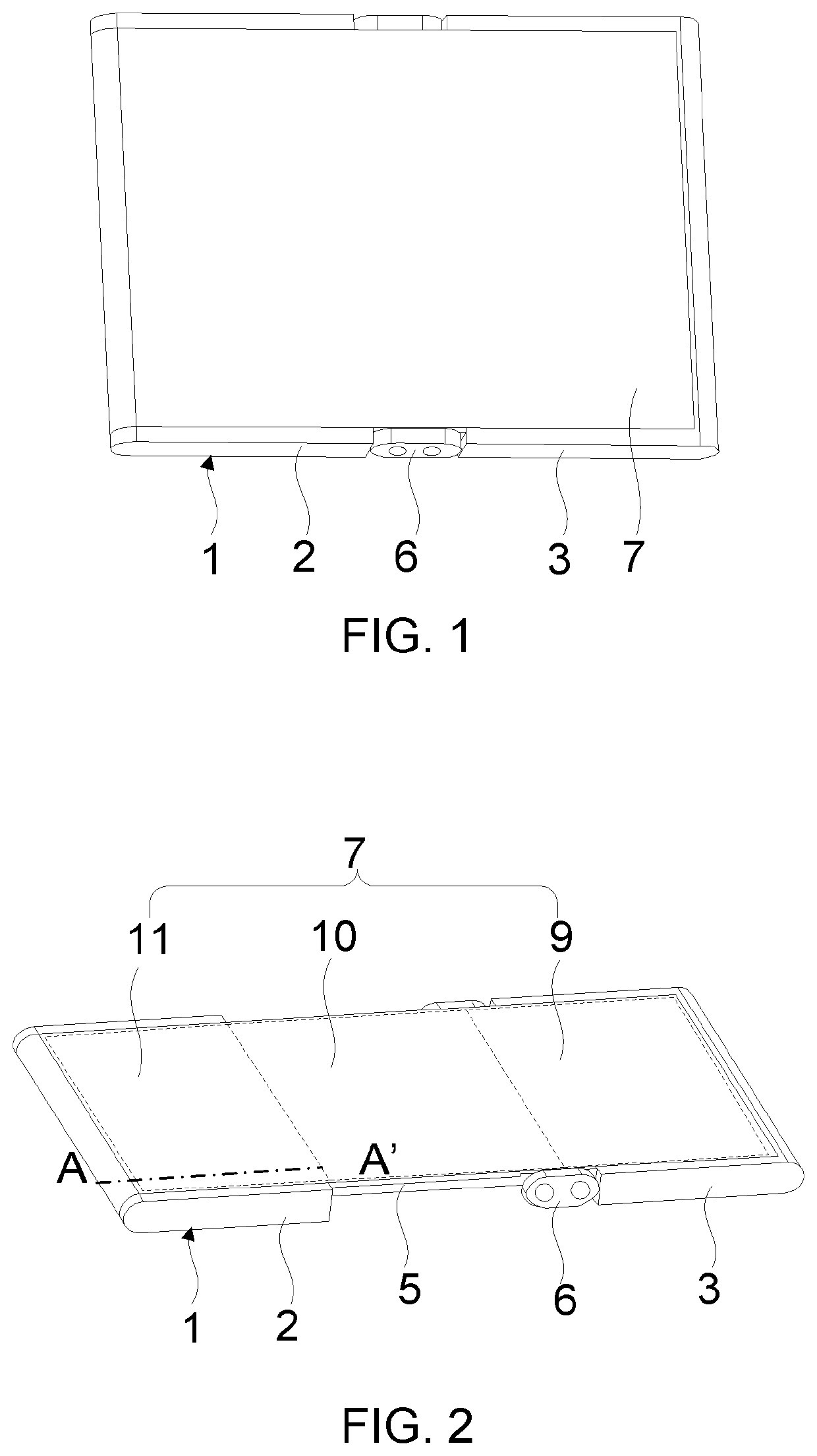 Foldable display device