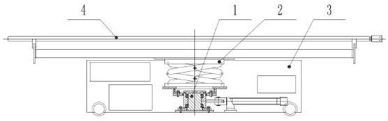 Mobile trolley and drill rod conveying method thereof