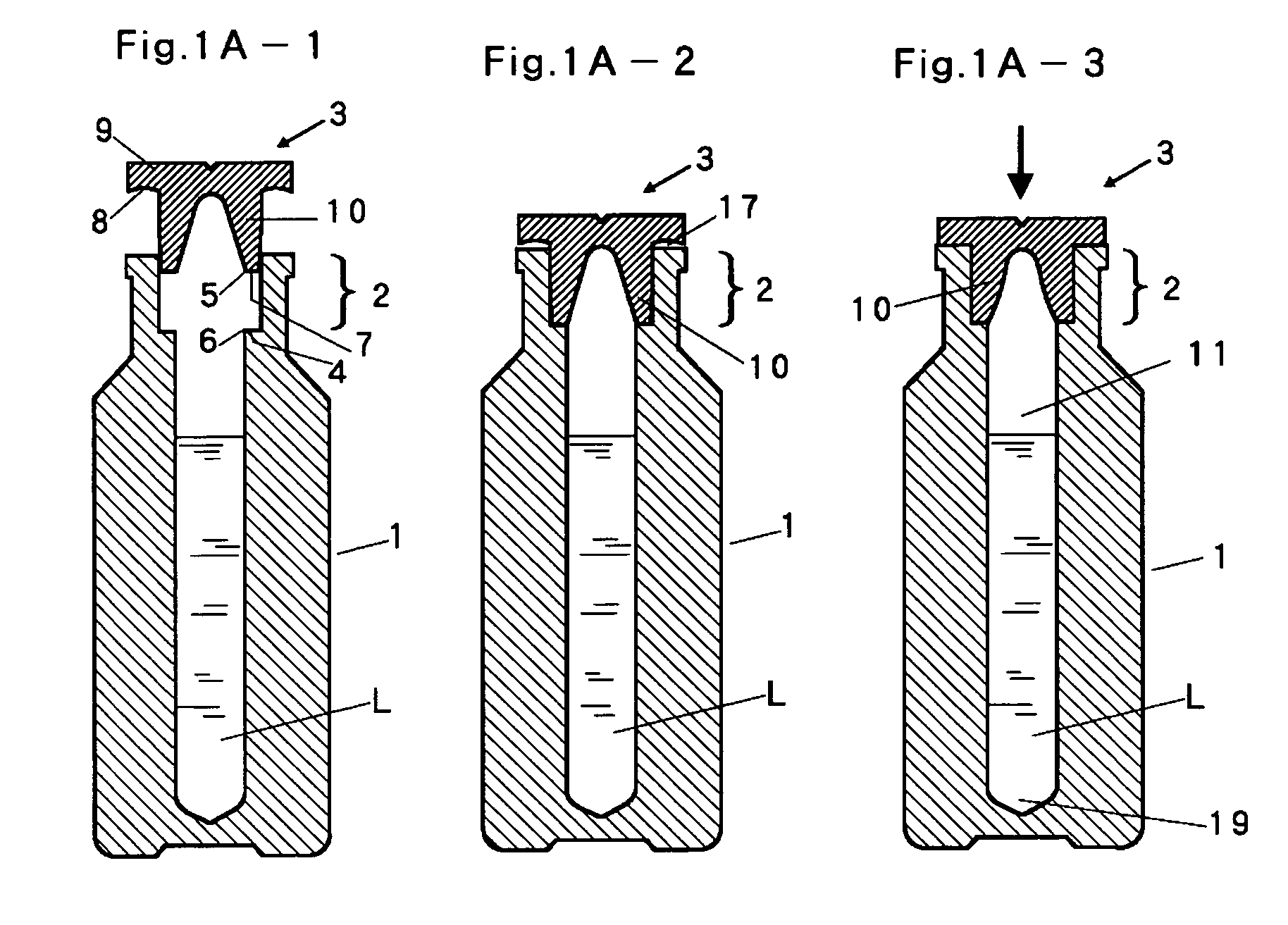 Container units for drugs, drug containers, and rubber closures