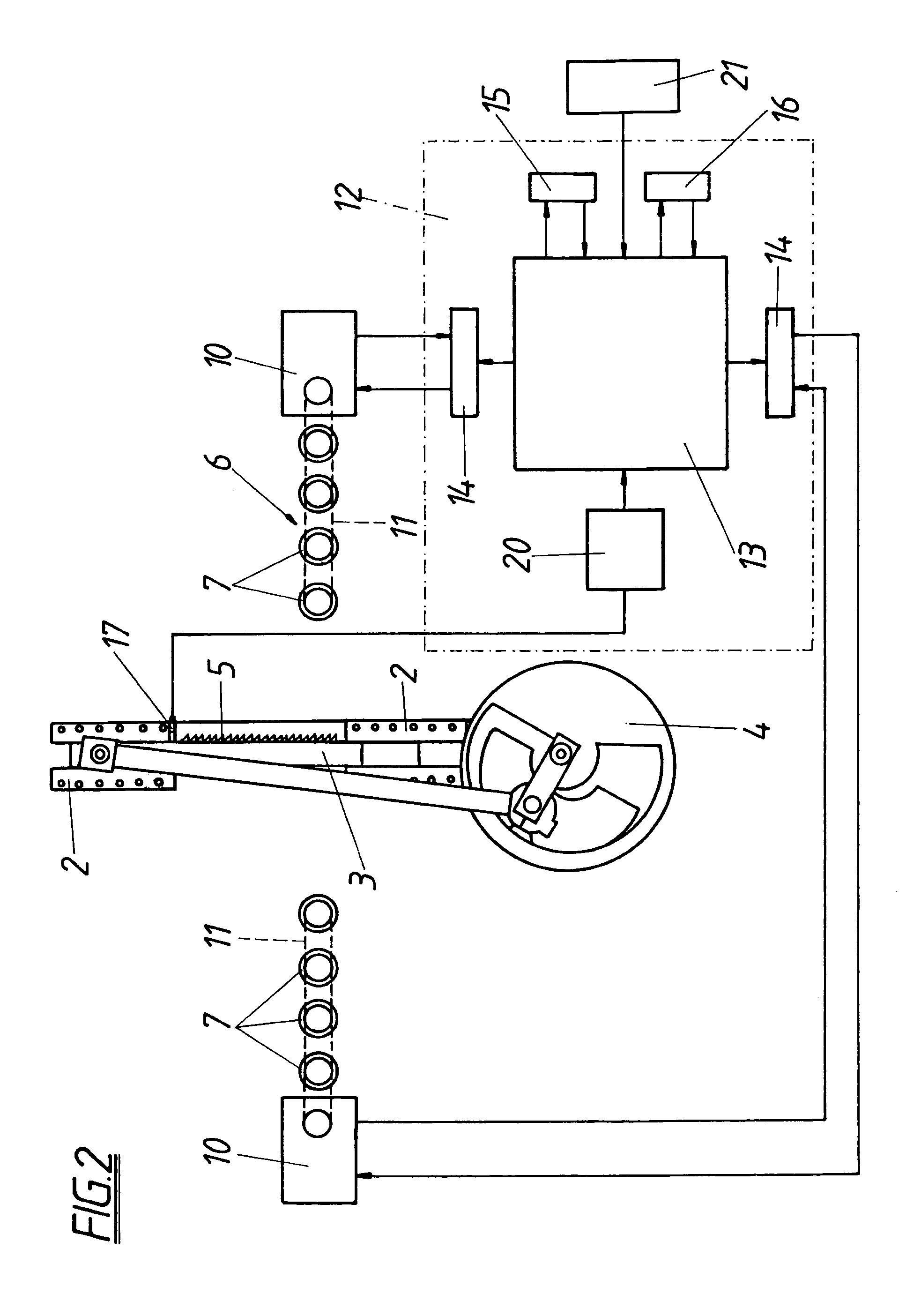 Reciprocating saw comprising a program-controlled feed conveyor for advancing the item to be cut