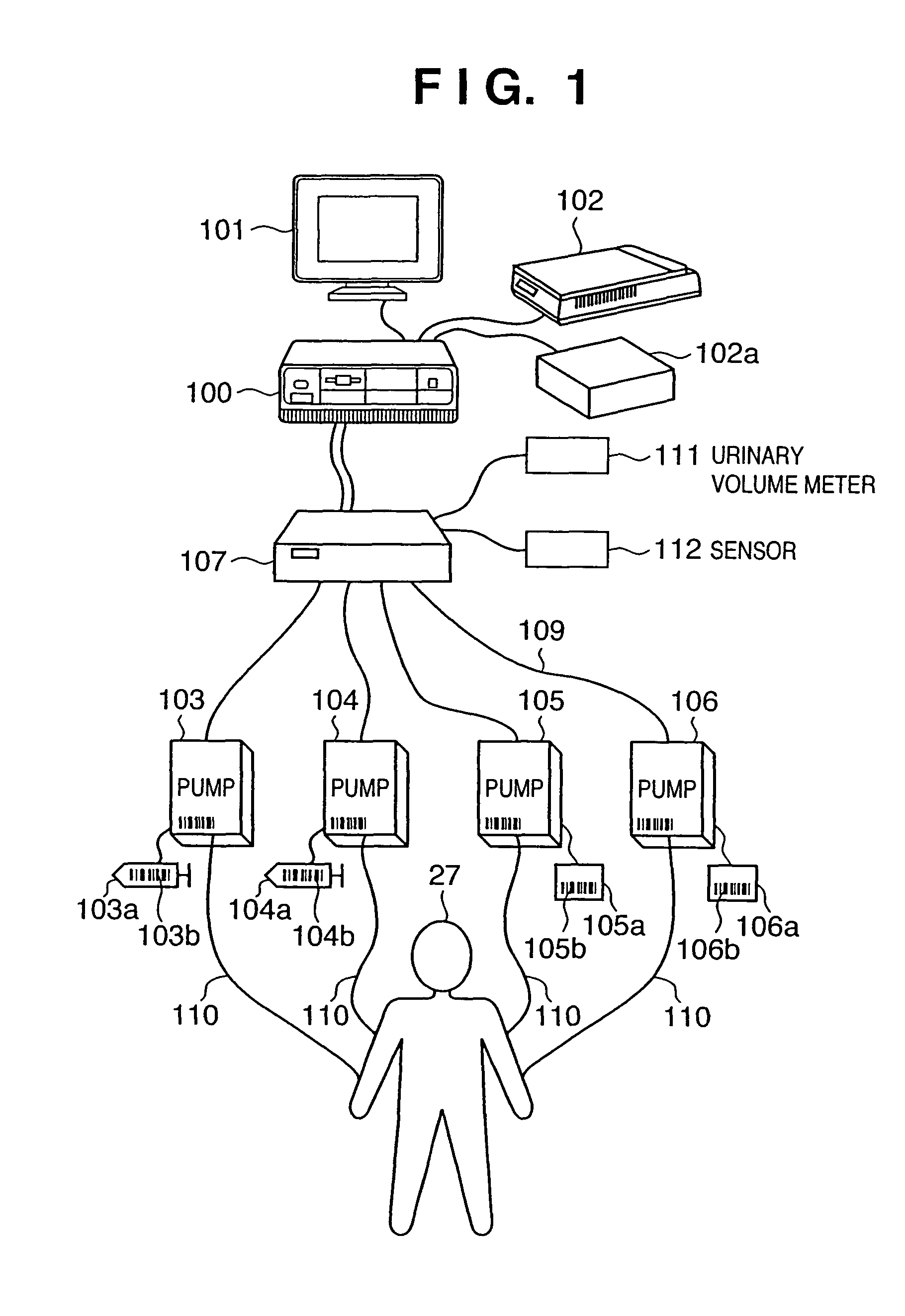 Medical pump monitoring system