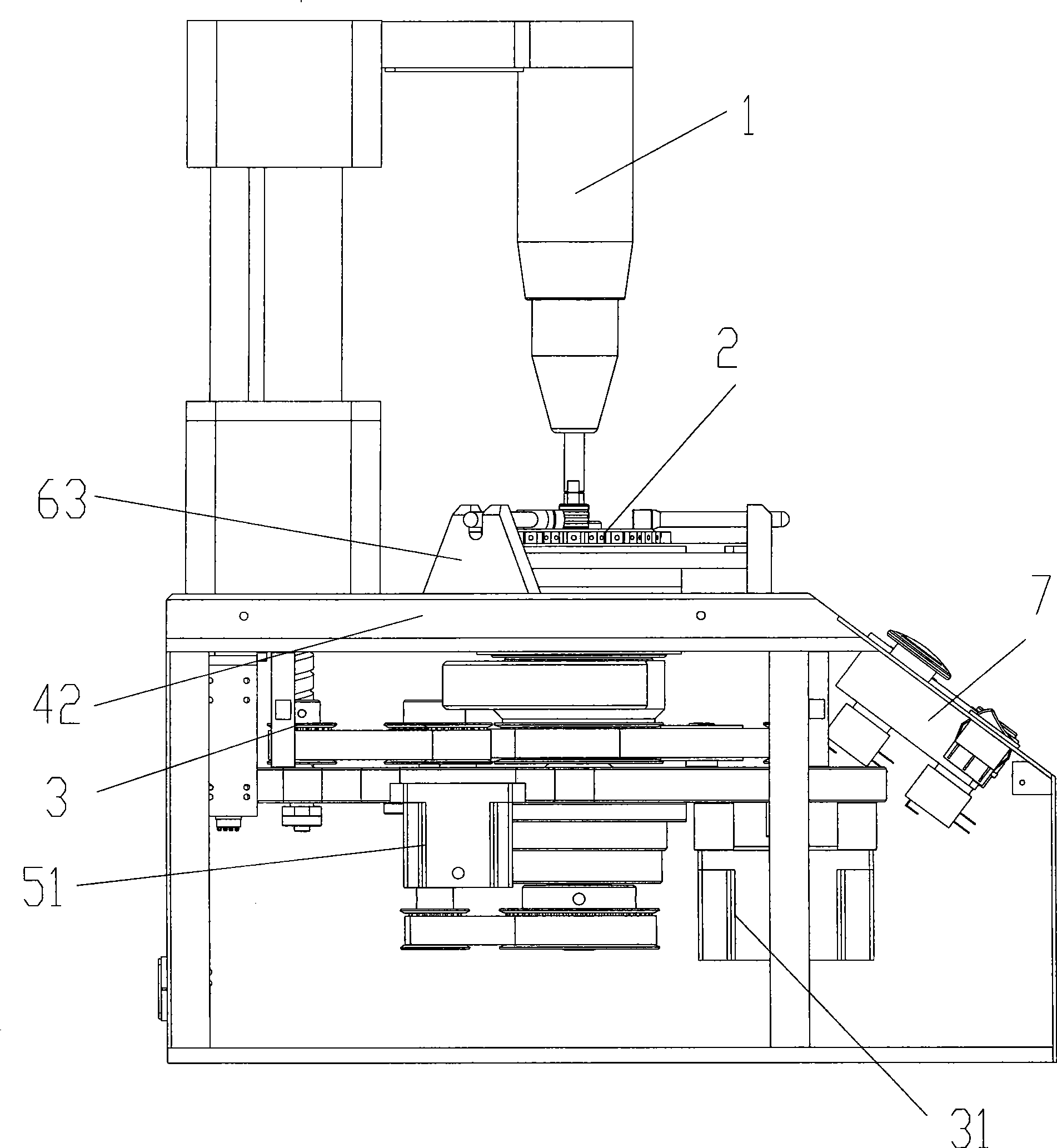 Optical fiber ceramic core automatic grinder and automatic grinding method