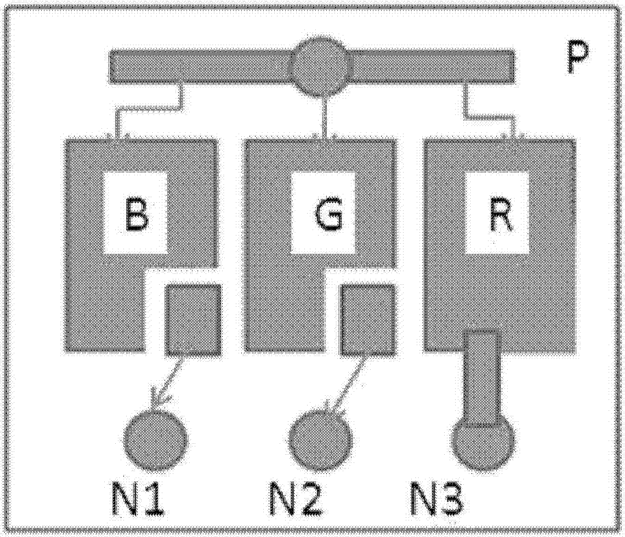 Method for manufacturing wafer full-color LED display array