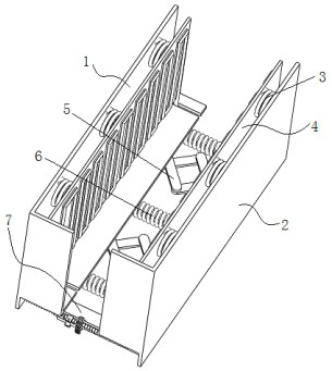 A lithium battery thermal management control device