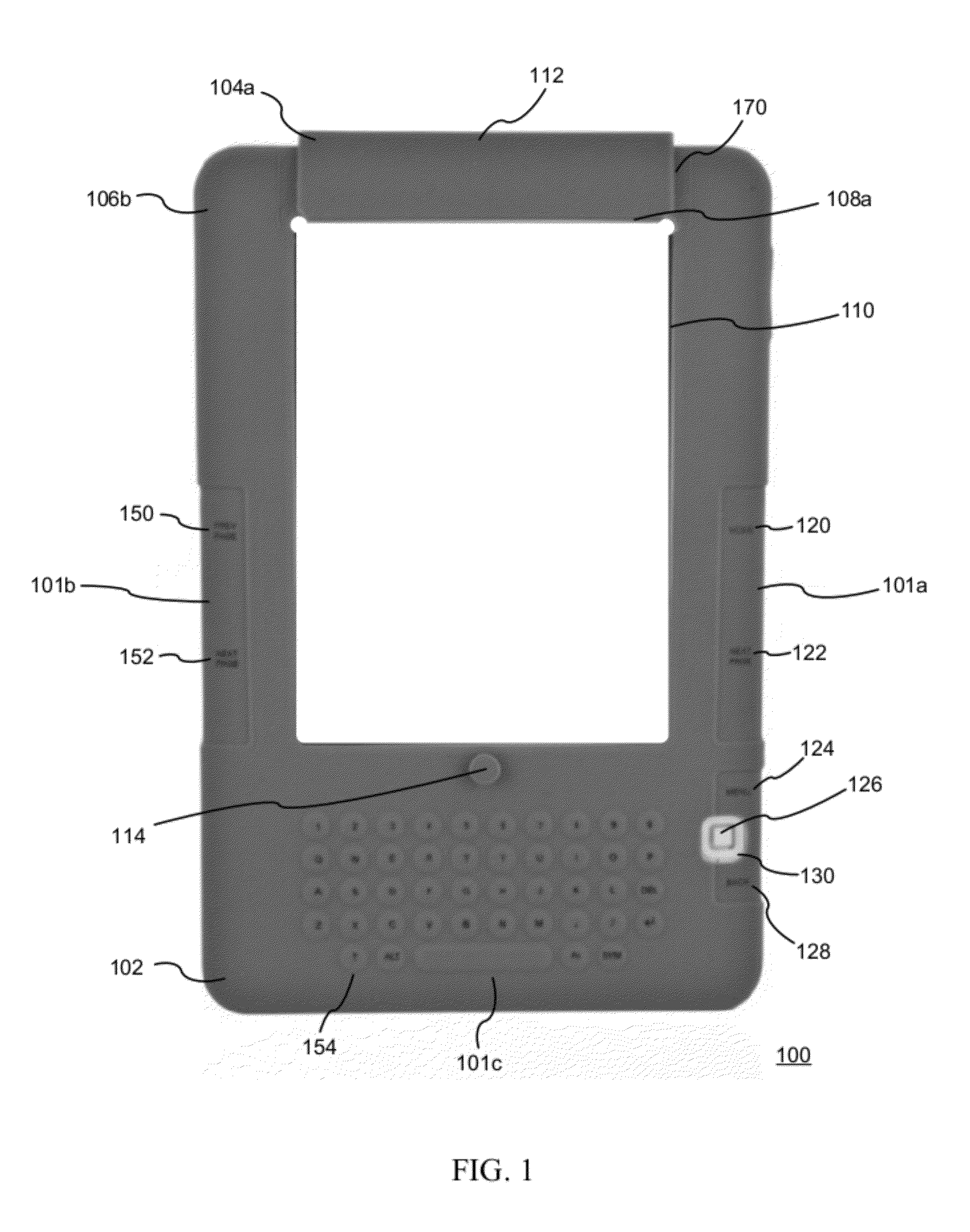 Protective skin for an e-reader