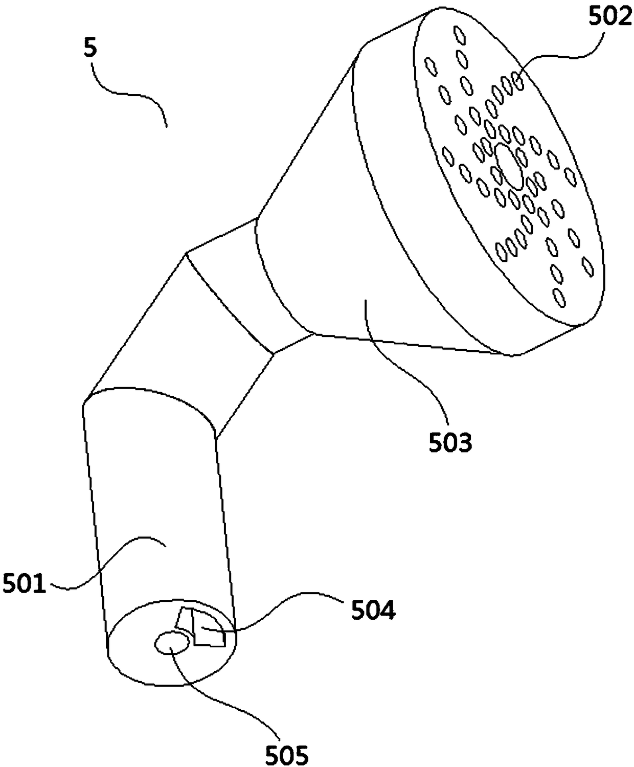 Agricultural pesticide spraying pile