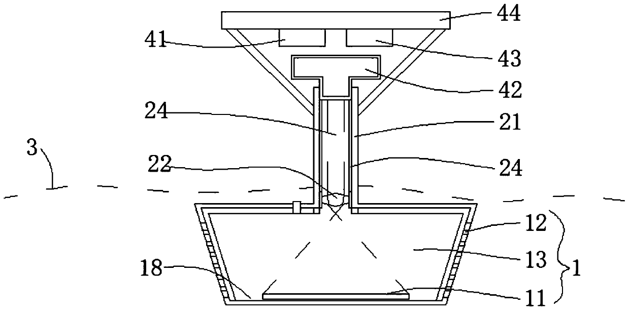 Underground insect situation trapping-killing and forecasting apparatus