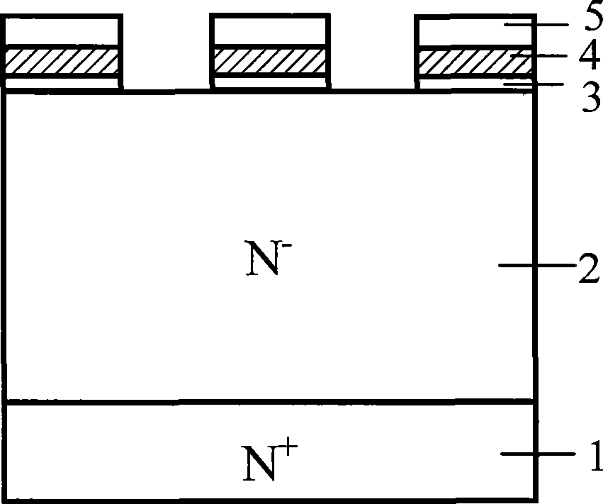 Manufacturing method for vertical DMOS device