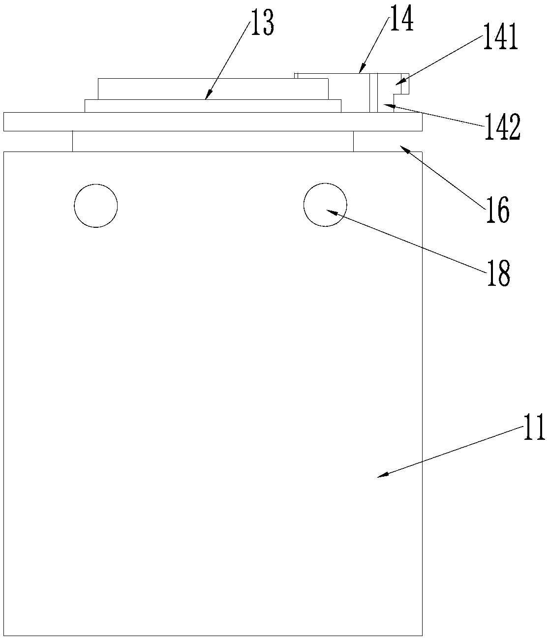 A long metal filter bag docking structure and its auxiliary installation tool and installation method