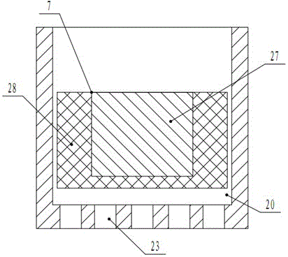 Water feeding device suitable for animal husbandry industry in karst region and method of using same