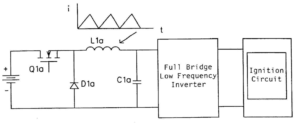 Driving circuit for high intensity discharge lamp electronic ballast