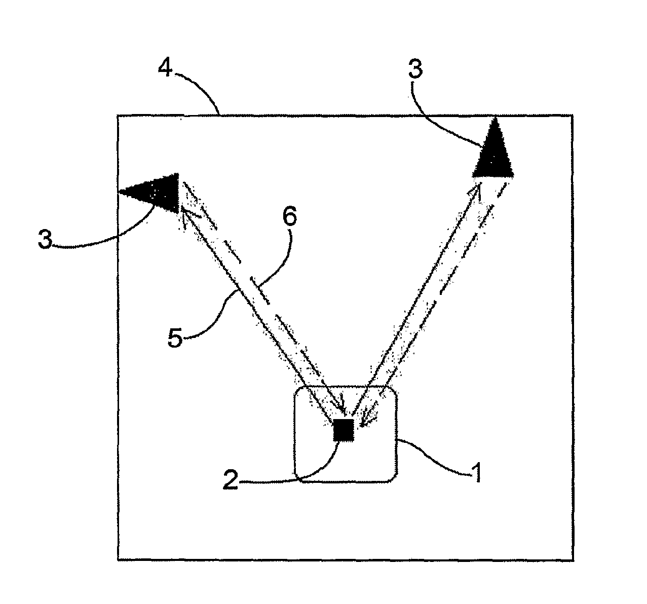 Radio frequency positioning system for vehicles