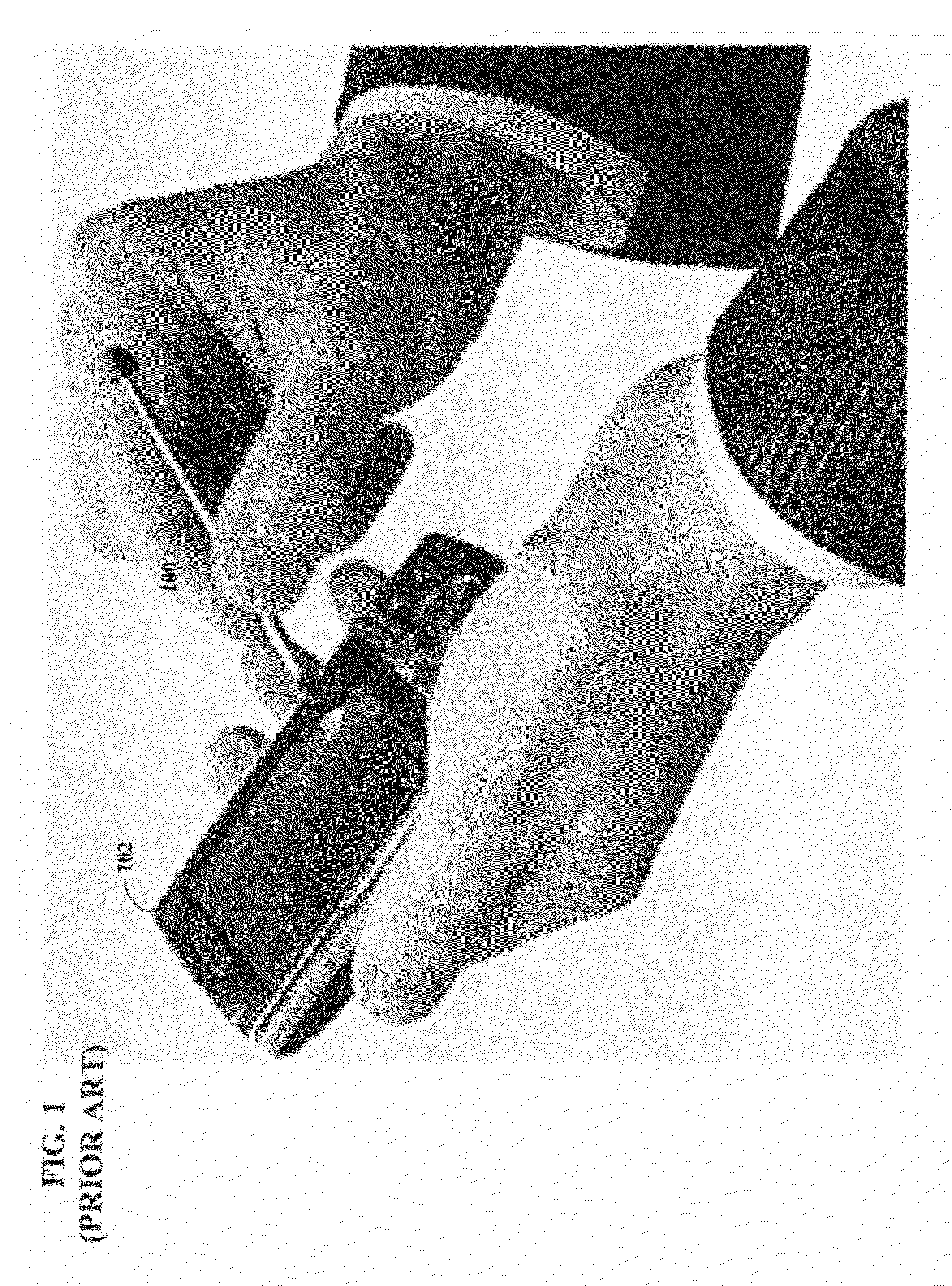 Haptic device for position detection