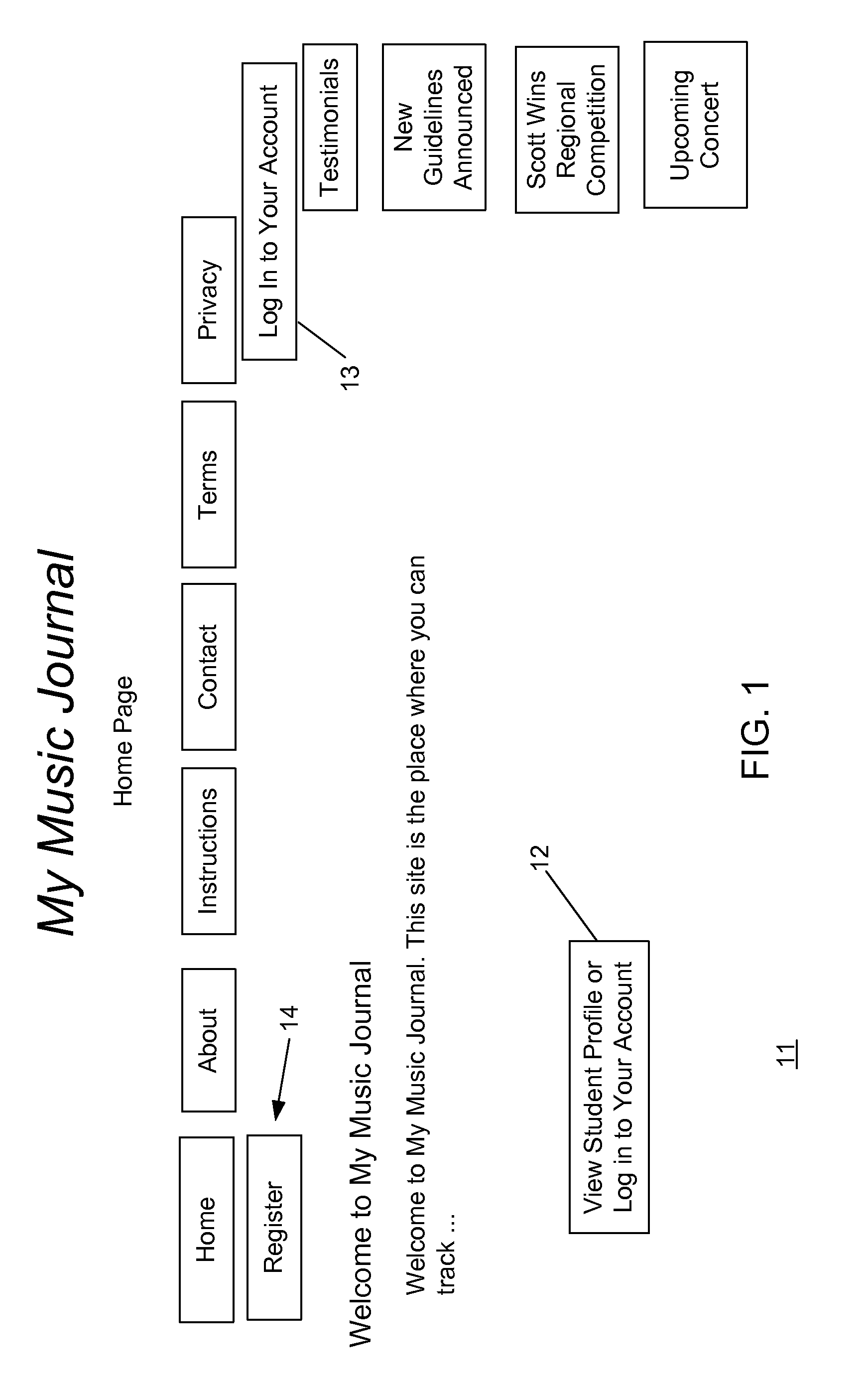 Internet system for monitoring progress of a music student