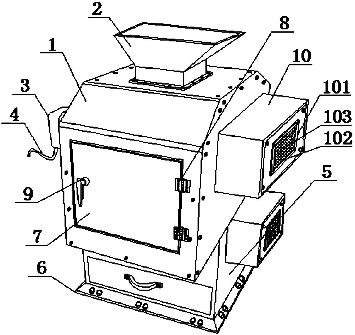 Grinding equipment for chemical raw materials