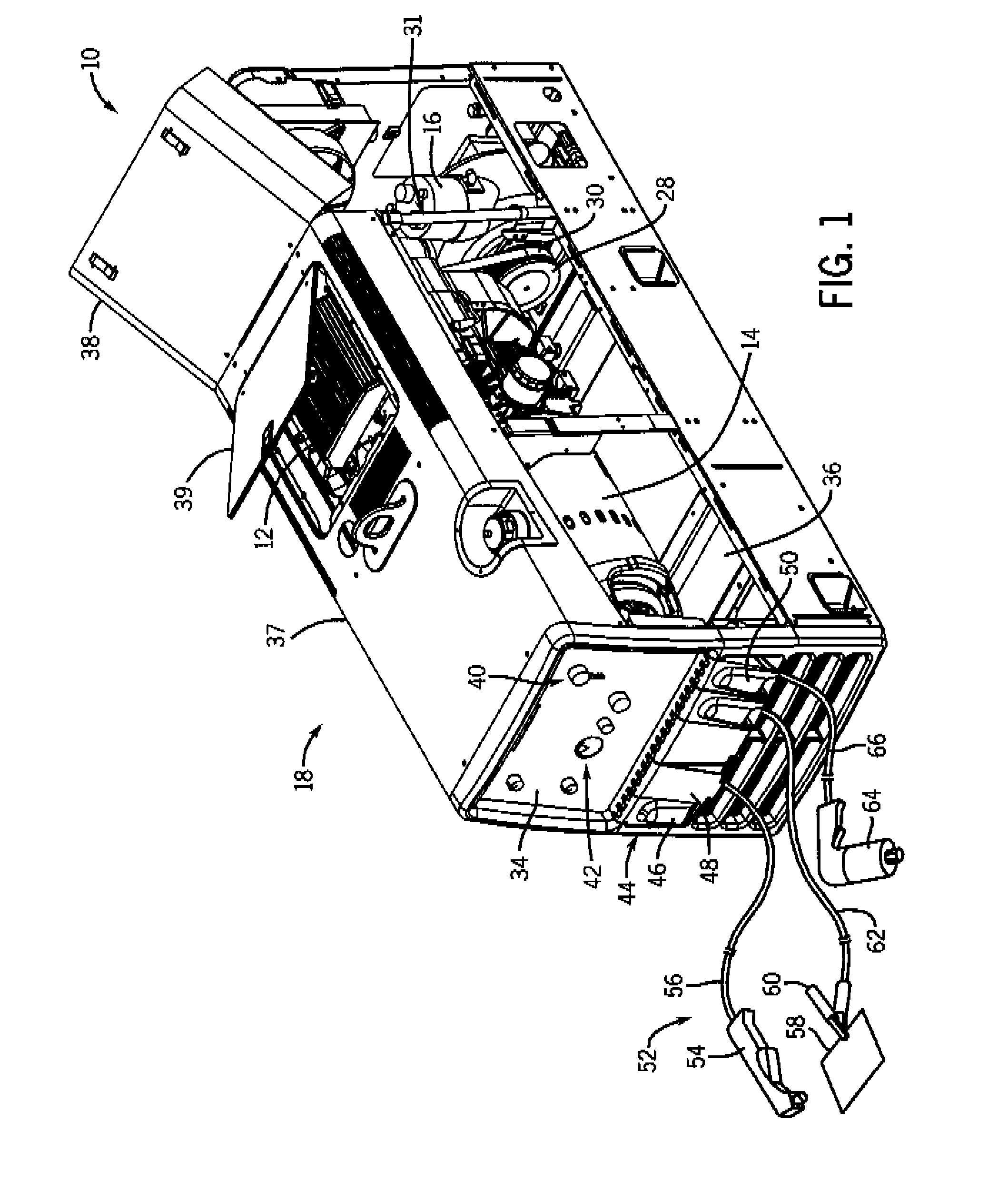 Engine-Driven Air Compressor/Generator Load Priority Control System and Method