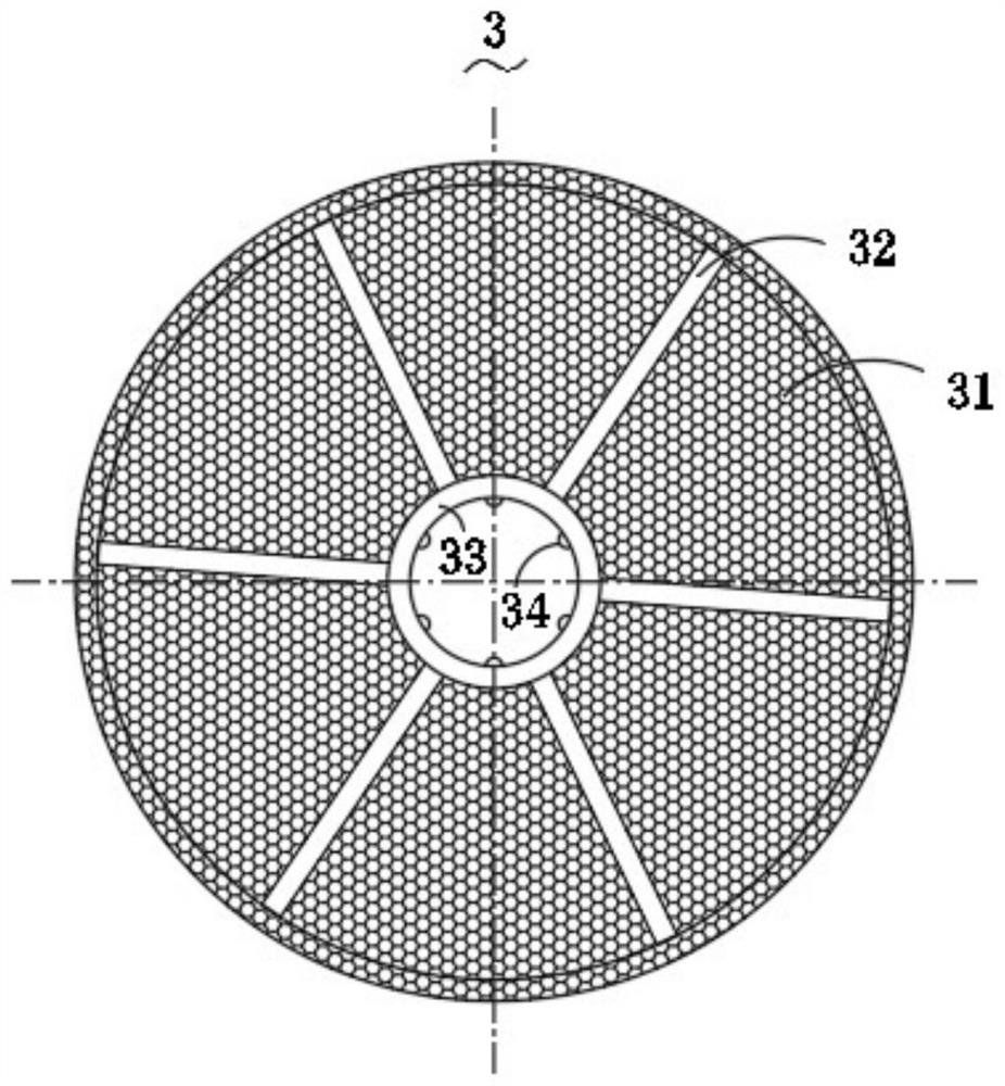 Cooked food uniform mixing device with stirring and heating functions