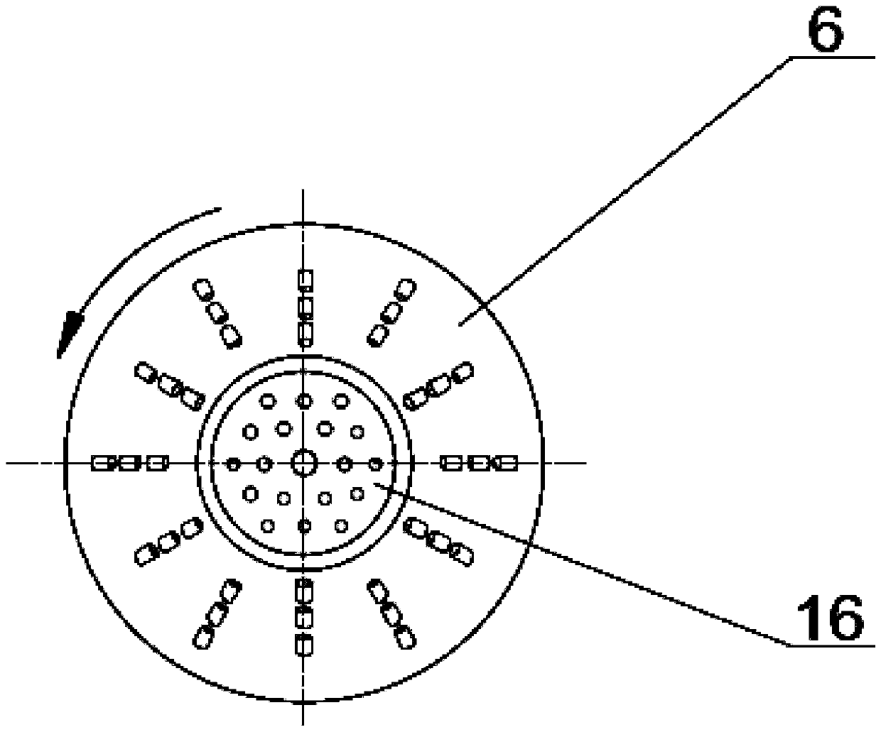 Fluidized bed combustion furnace and combustion method