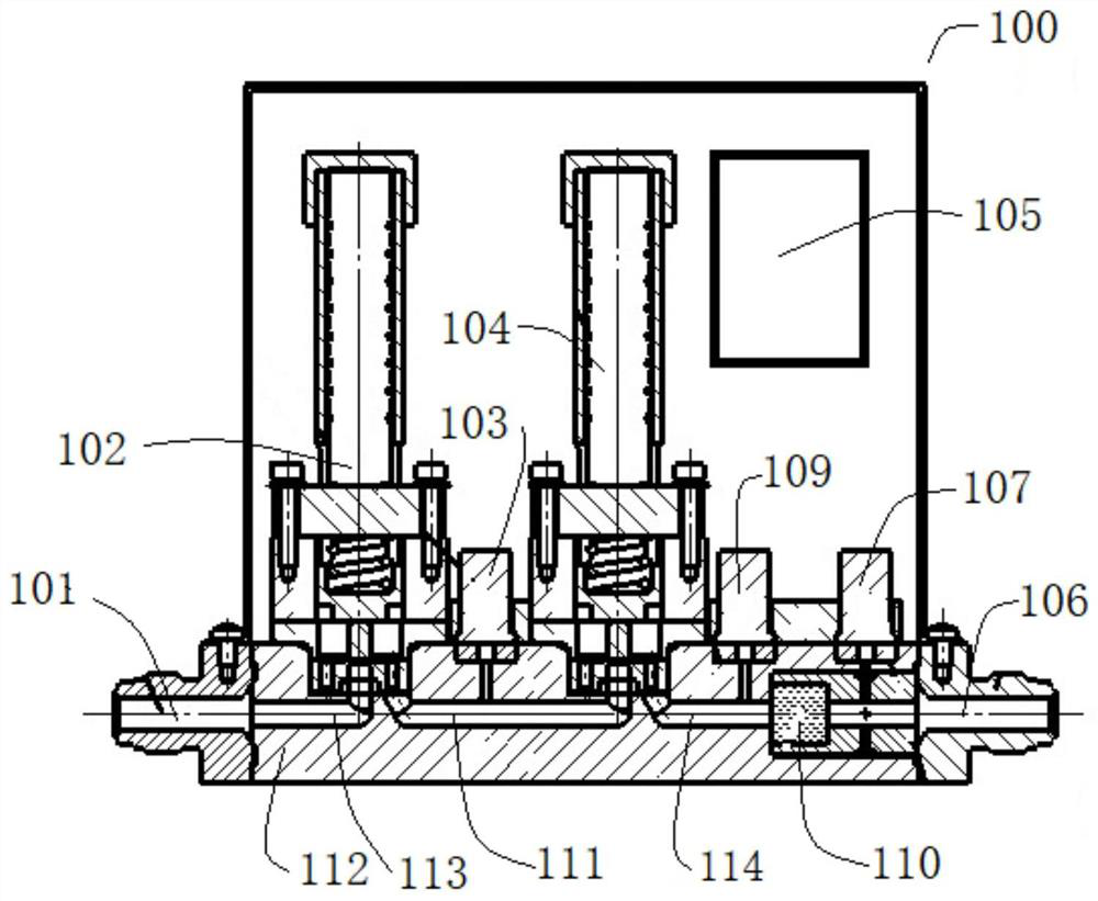 Gas mass flow controller and flow calibration method thereof