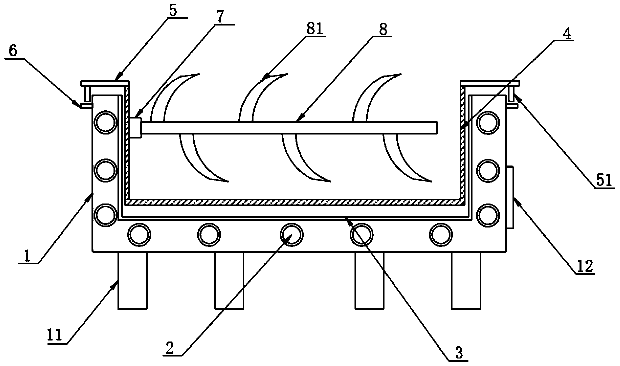 Pastry frying device