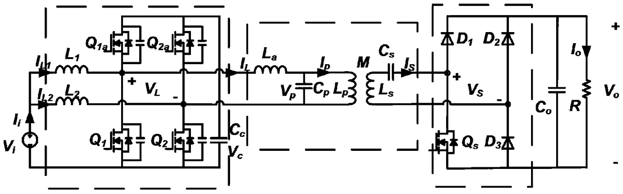 A boost circuit applied to a wireless transmission system