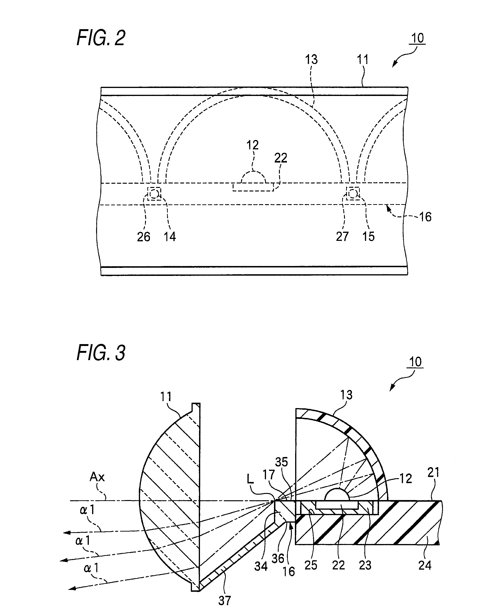 Lighting device for vehicle