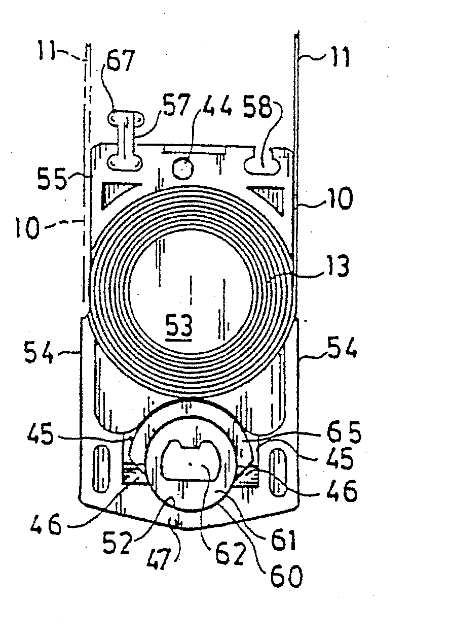 Spring Wiper for Curl Spring Balances