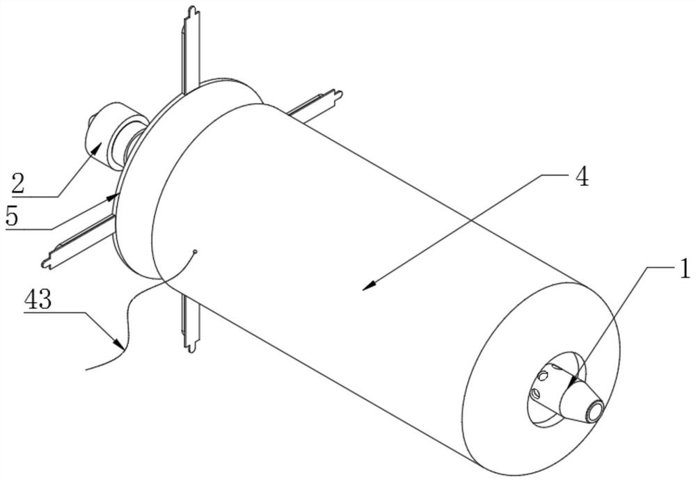 Novel cavity drainage device