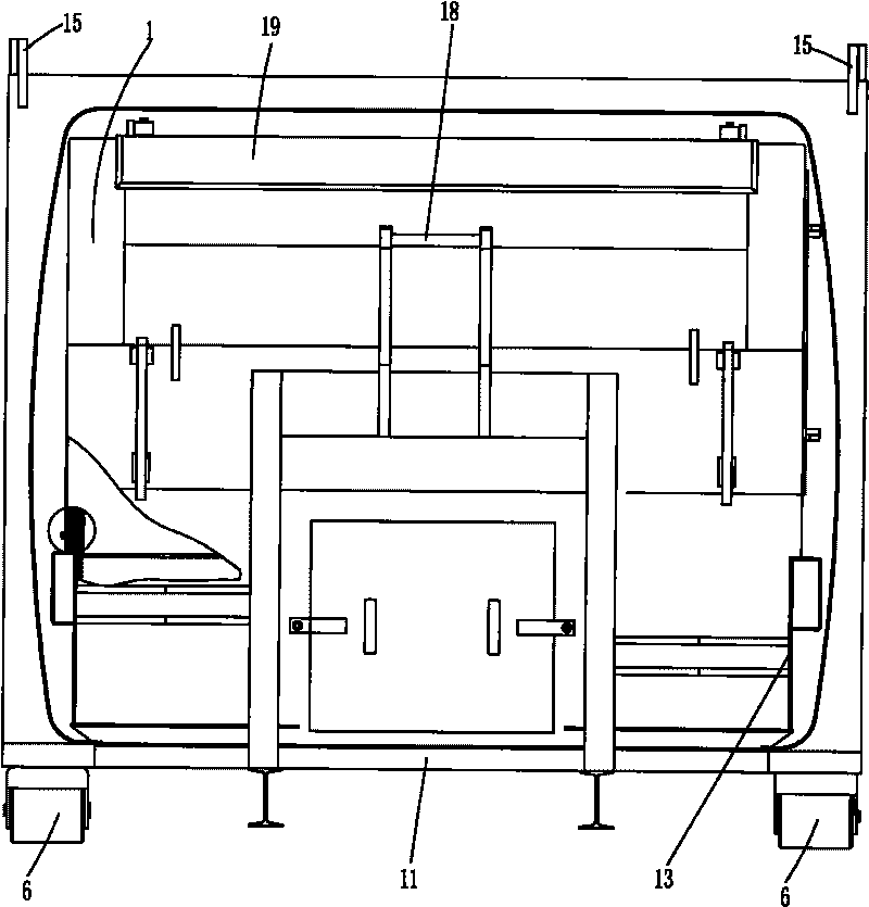 Vehicular rubbish compactor