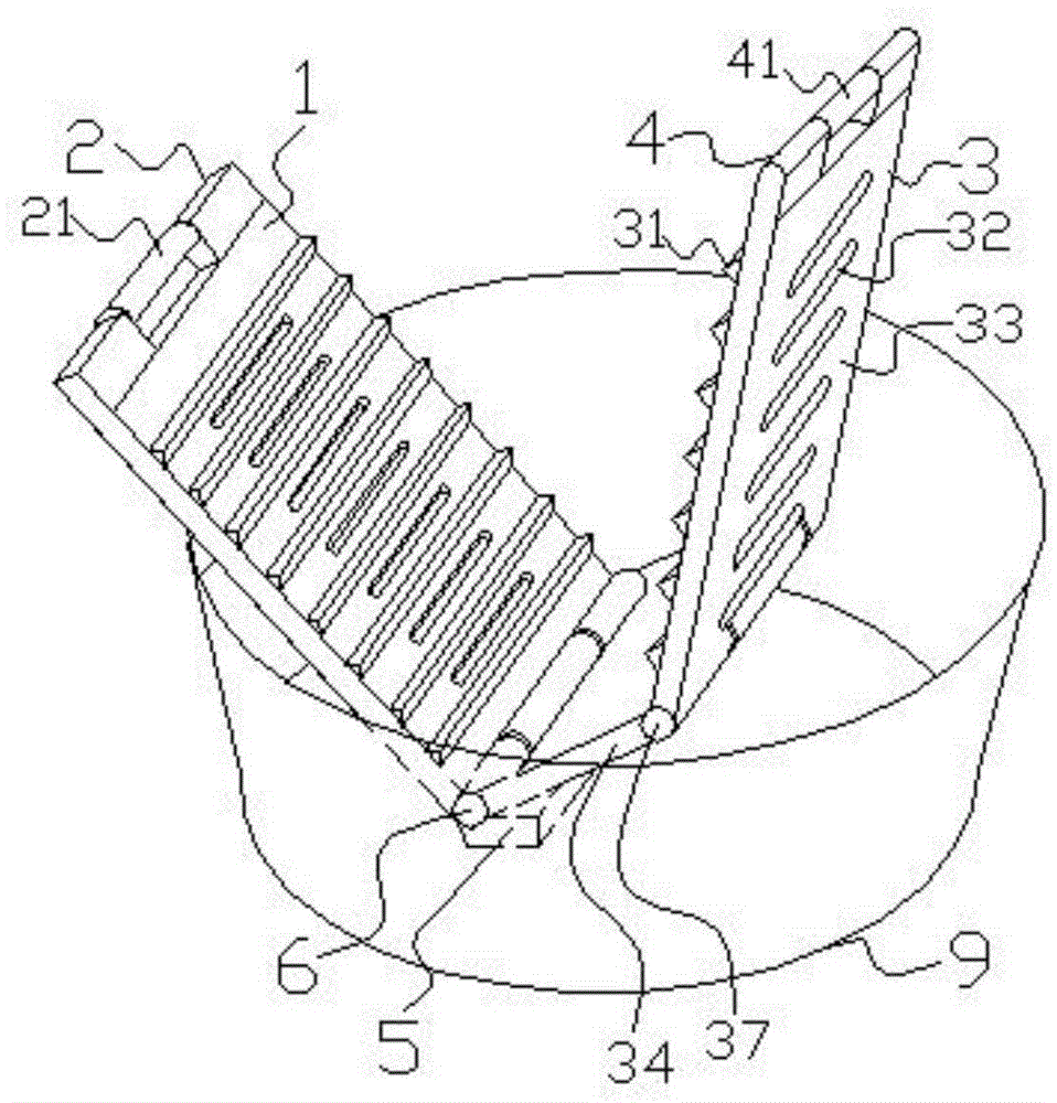 A manual washing machine