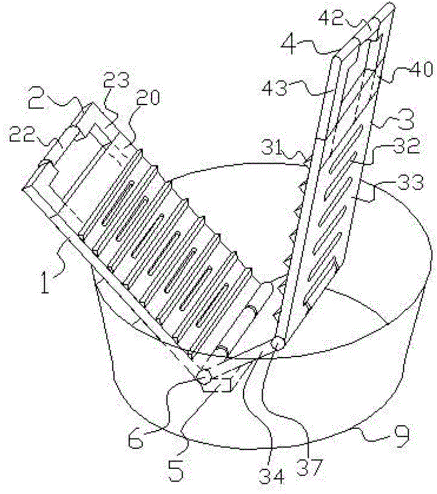 A manual washing machine