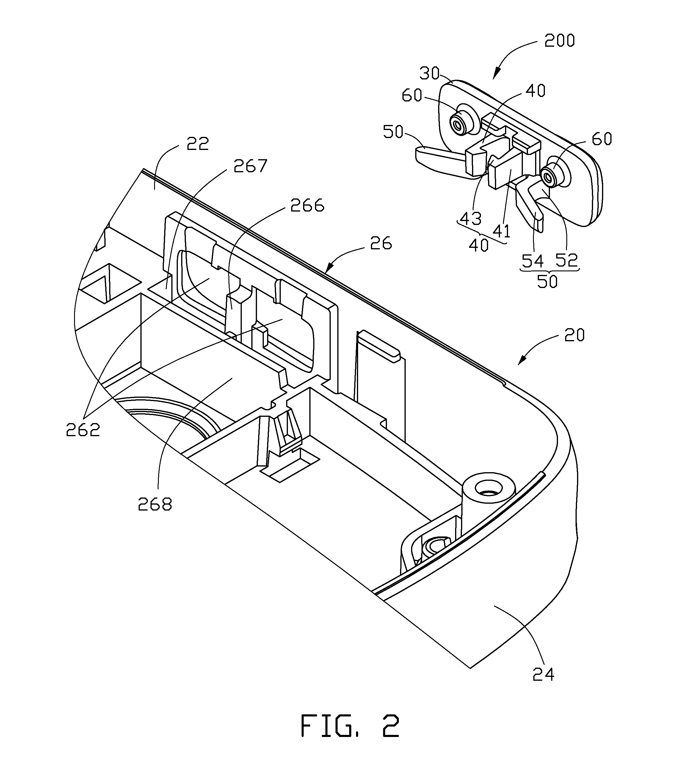 Rocking key button assembly and electronic device using the same