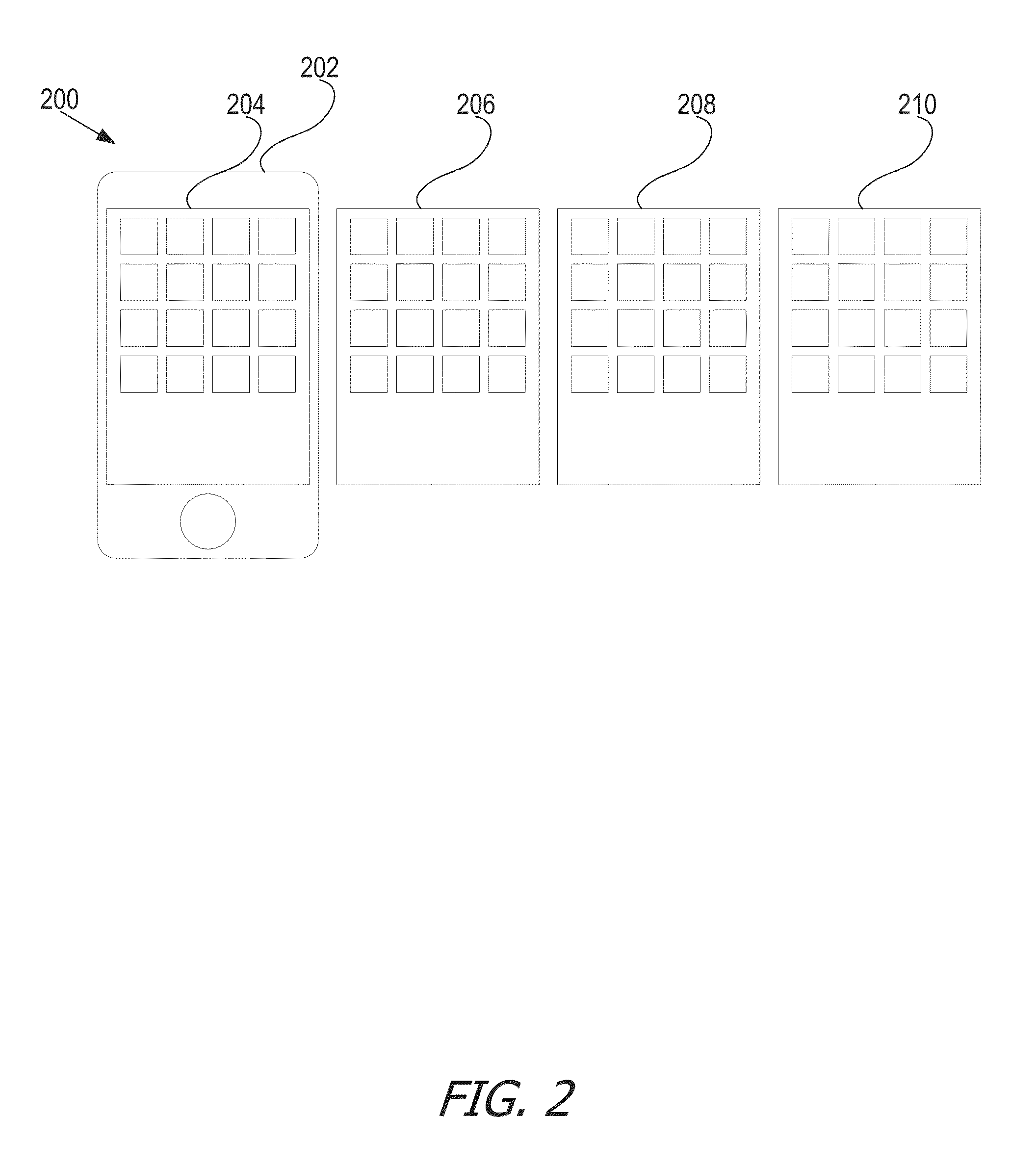 User interface slider that reveals the element it affects