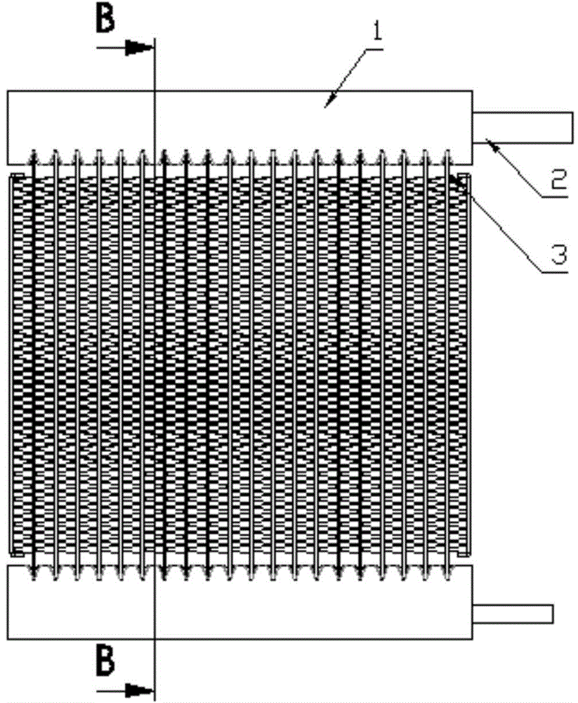 Micro-channel heat exchanger and mounting method