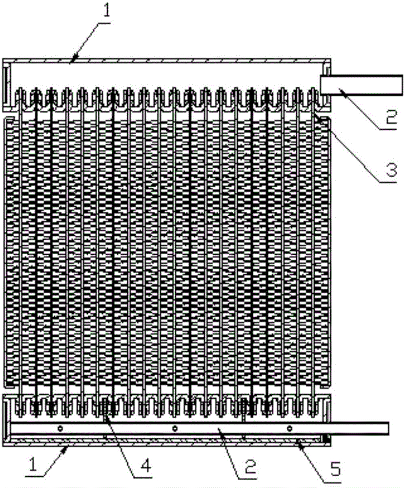 Micro-channel heat exchanger and mounting method